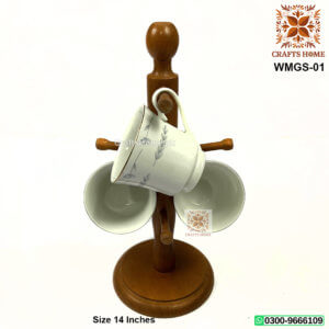 Wood Hanging Stand for mugs or Kitchen items