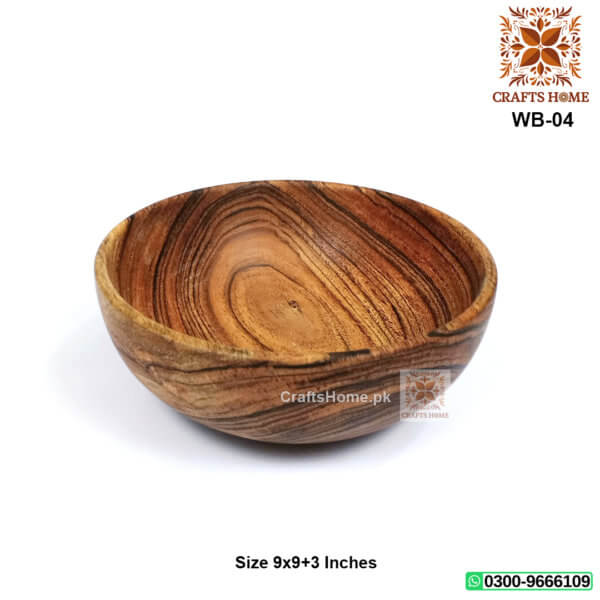 Wooden Bowl Handmade for Seving - WB-01