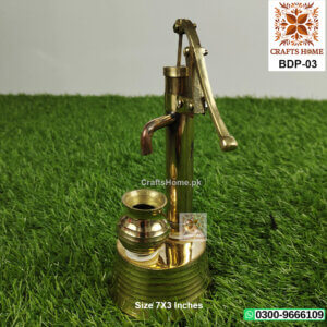 Brass Metal Nalka Decoration - Handmade Home Decorative Art