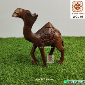 Camel Handmade Wooden Decorative Show Piece - Small