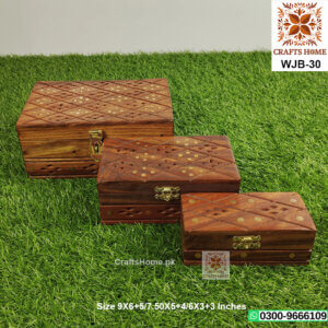 Jewelry Box With 3 Pcs Set Jewelry Storage Organizer Box Ideal For Women Jewelry