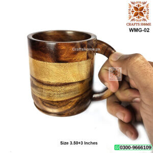 Wood Handmade - Natural Wood Cup Wooden
