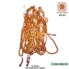 Wooden Tasbih 12 PCs Set with 100 Dana Beads Each Tasbeeh - Round